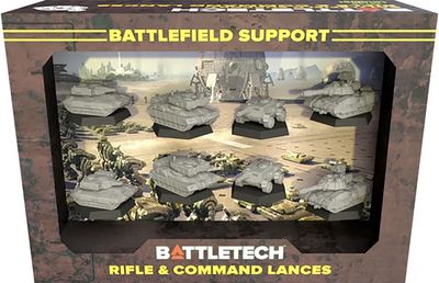Battletech Battlefield Support Rifle &amp; Command Lances