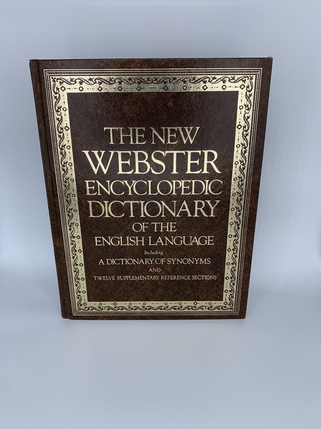 The New Webster Encyclopedic Dictionary Of The English Language (1980, Avenel, HC)
