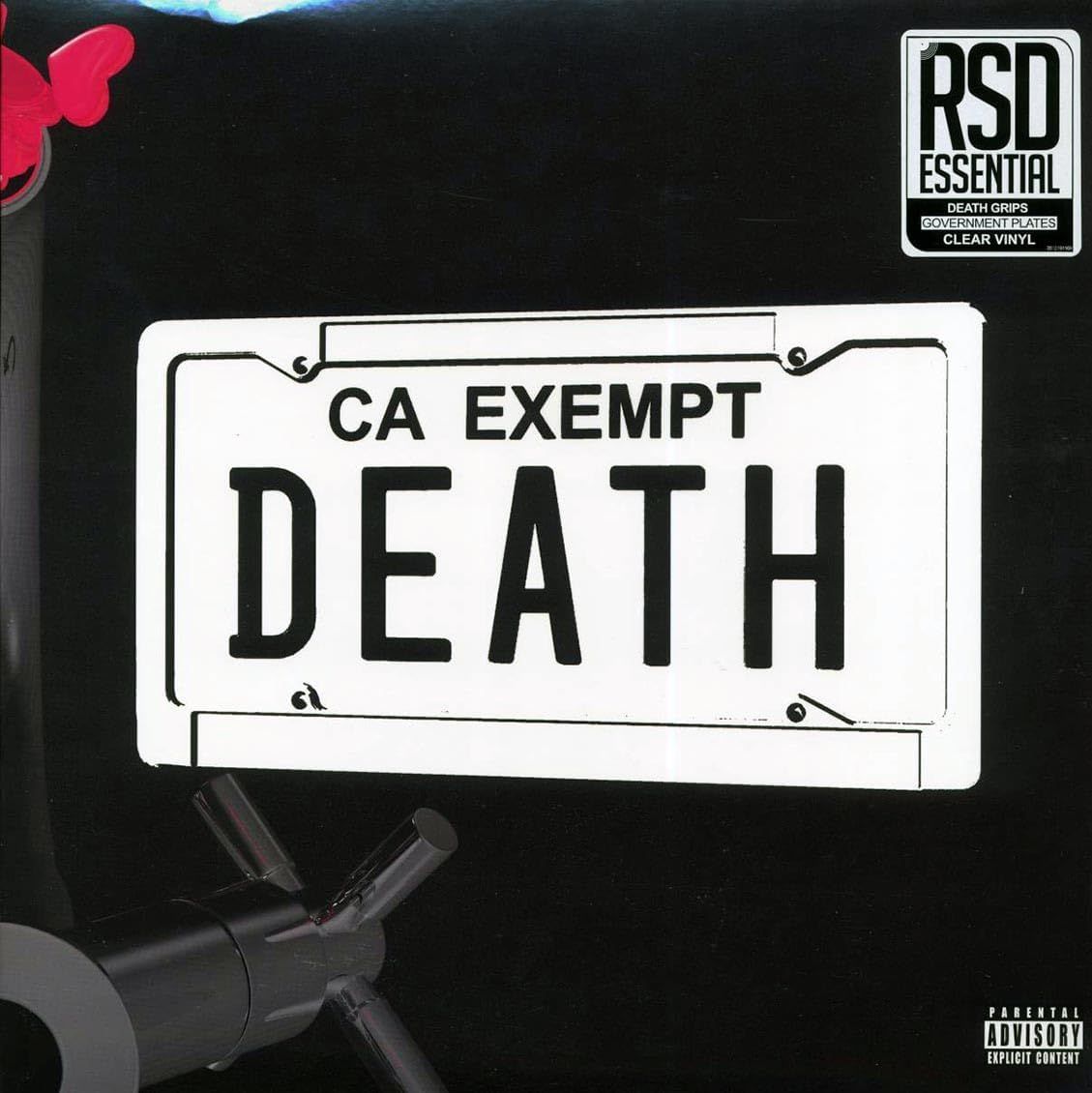 Death Grips - Government Plates (New, LP, Clear Vinyl)