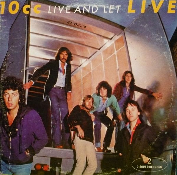 10cc – Live And Let Live (VG, 1977, 2LP, Philips – 6641 714)