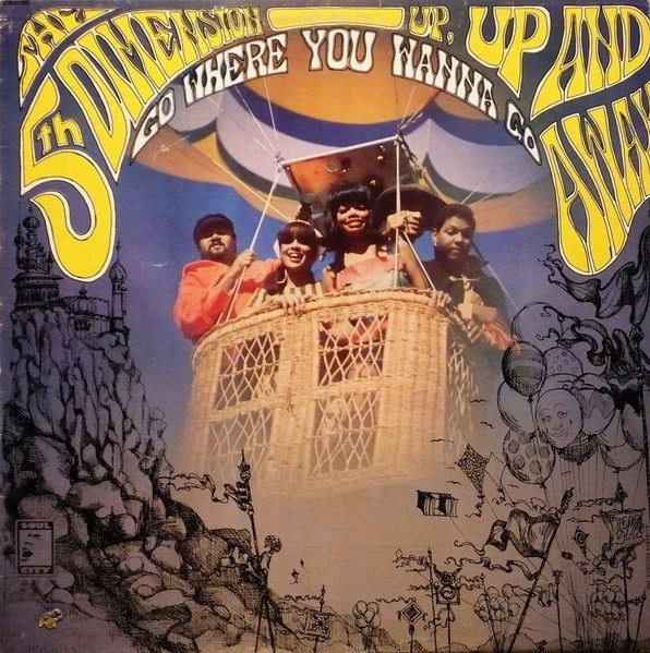 The 5th Dimension – Up, Up And Away (VG, 1967, LP, Liberty – SCM-91000)