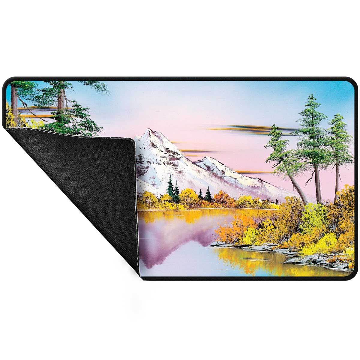 UP PLAYMAT BOB ROSS MIGHTY MOUNTAIN LAKE