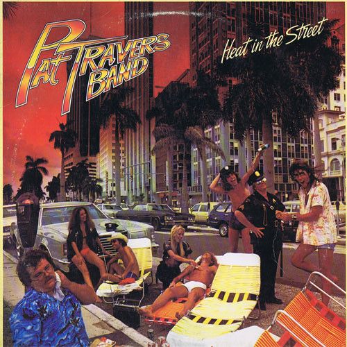 Pat Travers Band – Heat In The Street (VG, 1978, LP, Polydor – PD-1-6170)