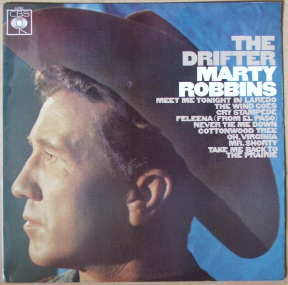 Marty Robbins – The Drifter (VG, 1966, LP, CBS – SBPG 62782, UK)