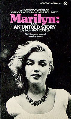 Rosten, Norman (920 MON) Marilyn: An Untold Story (PB) Marilyn Monroe