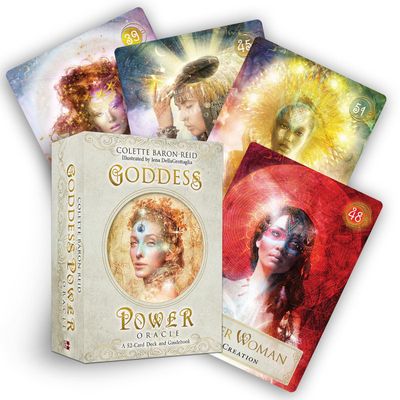 Baron-Reid, Colette - Goddess Power Oracle Deck And Guidebook (Standard Edition)