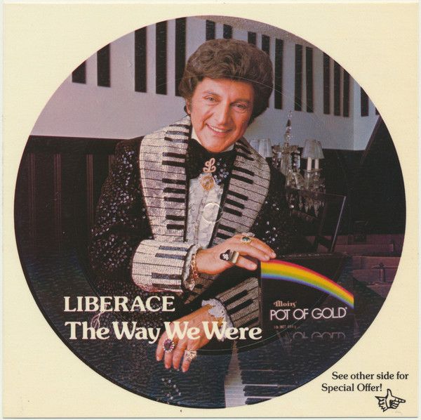 Liberace – The Way We Were (Unplayed, 1974, 5½" Picture Disc, Single Sided Flexi-disc,  Pot Of Gold / Auravision / Columbia Special Products, Canada) EB25
