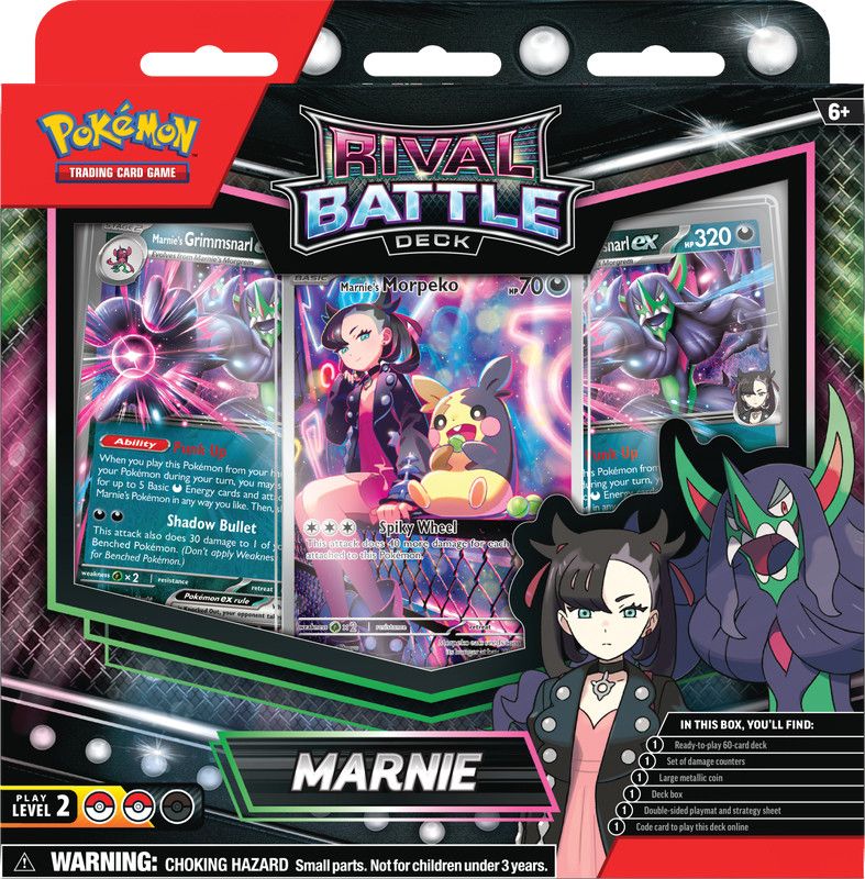 Pokemon TCG Rival Battle Deck Marnie / Steven