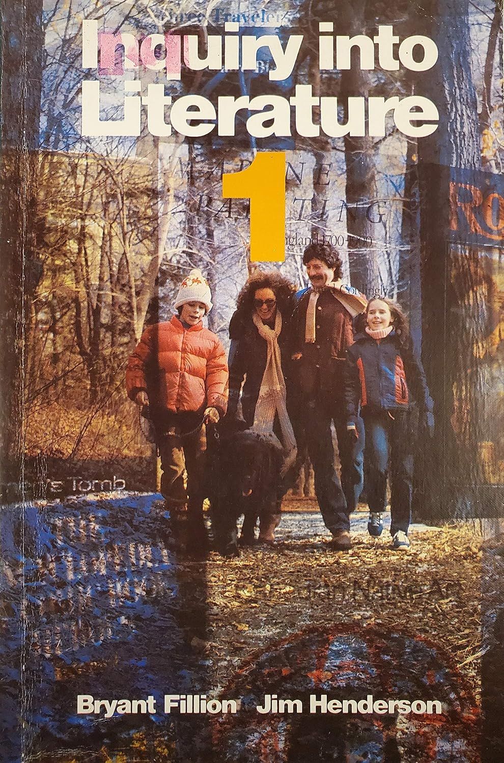 Fillion, Bryant; Henderson, Jim - Inquiry Into Literature 1 (1980, Softcover)
