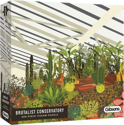 Puzzle - 500 piece -  Brutalist Conservatory