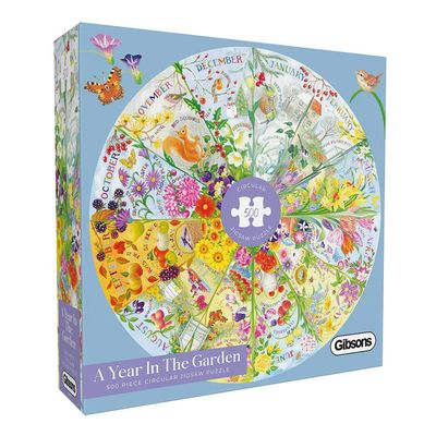 Puzzle - 500 piece - A Year In The Garden