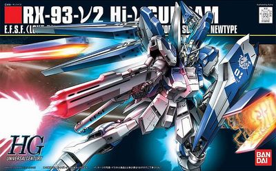 Bandai HGUC #95 1/144 RX-93-V2 Hi-V Gundam "Char's Counterattack"