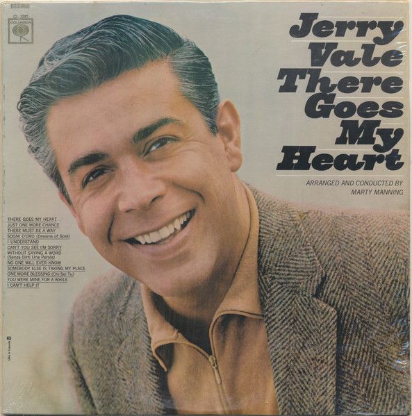 Jerry Vale – There Goes My Heart (VG, 1965, LP, Mono, Columbia – CL 2387)
