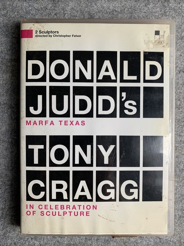 2 Sculptors: Donald Judd's Marfa Texas / Tony Cragg: In Celebration of Sculpture (DVD) EB25