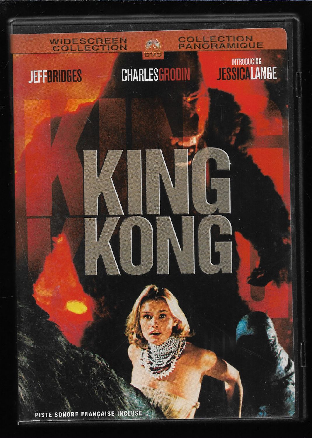 King Kong (1976) (DVD) Jeff Bridges Jessica Lange