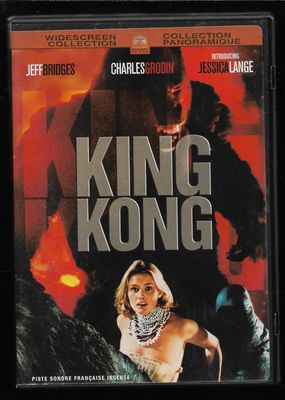 King Kong (1976) (DVD) Jeff Bridges Jessica Lange