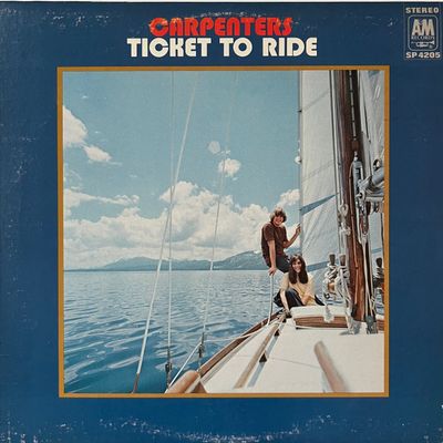Carpenters – Ticket To Ride (VG, 1970, LP, A&amp;M Records – SP 4205)