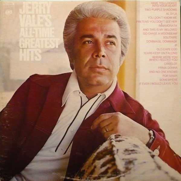 Jerry Vale – Jerry Vale&#39;s All-Time Greatest Hits (VG, 2LP, Columbia – KG-31543)