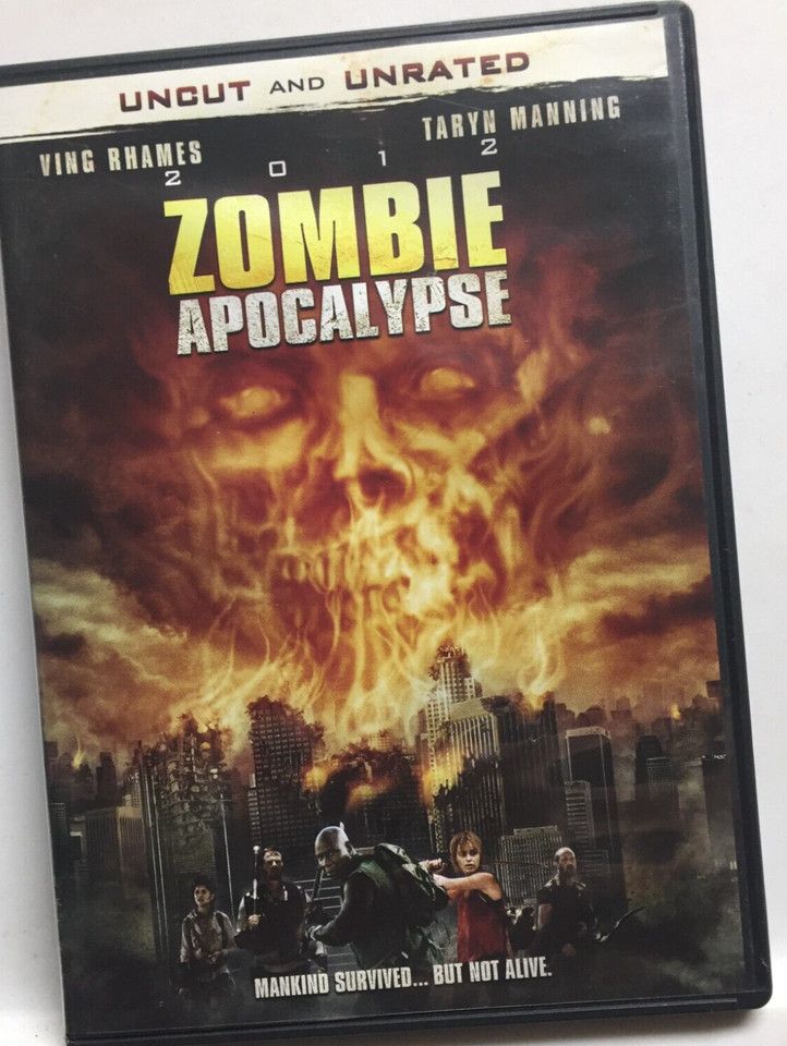 Zombie Apocalypse (2011) Uncut and Unrated (Factory Sealed, DVD) Ving Rhames Taryn Manning