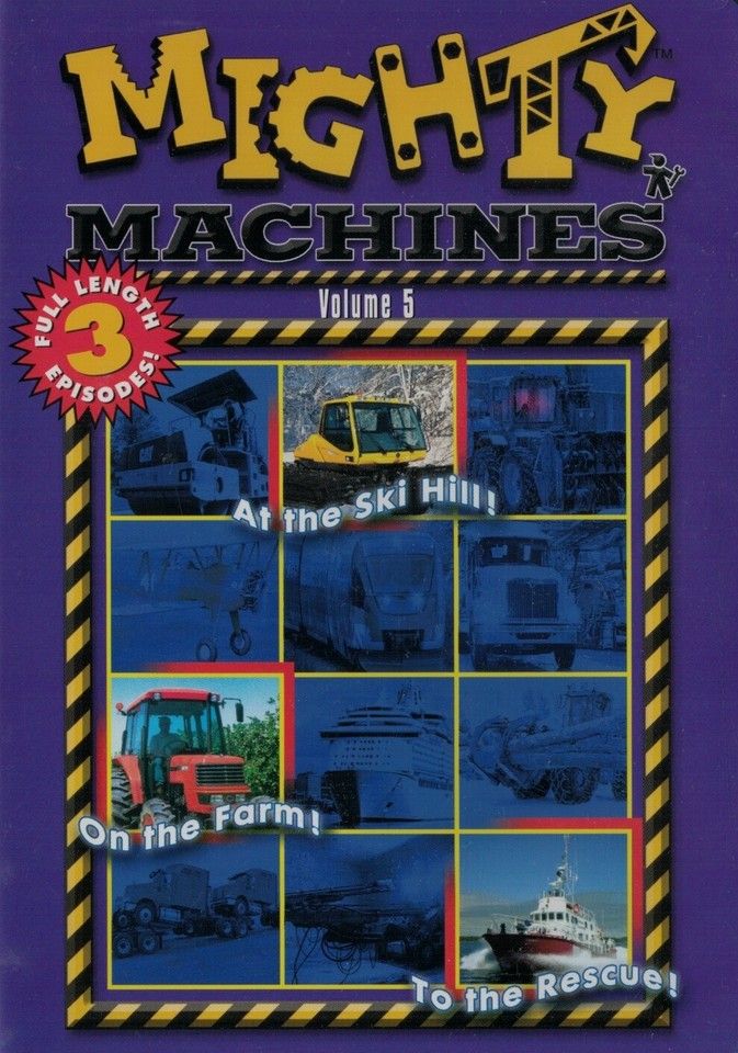 Mighty Machines Volume 5 (2005, DVD)