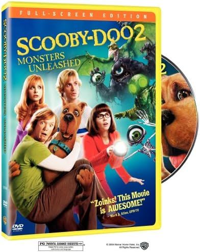 Scooby-Doo 2: Monsters Unleashed (2004) (DVD) Freddie Prinze Jr. Sarah Michelle Gellar