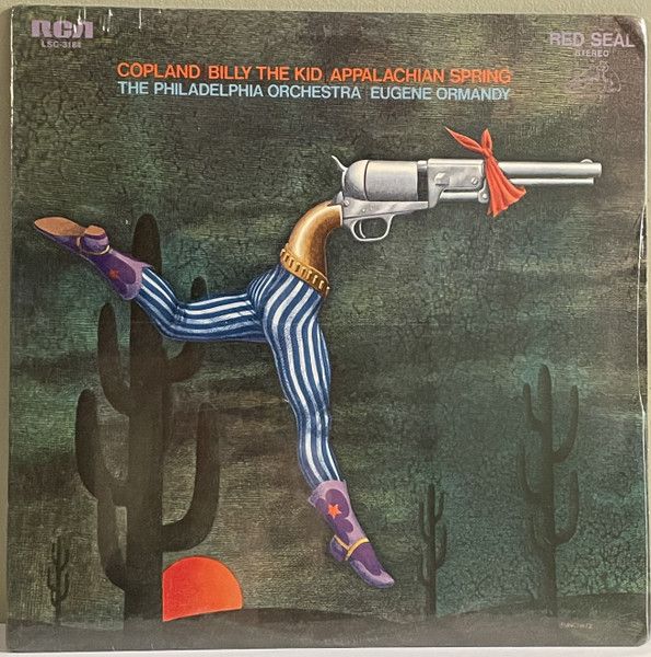 The Philadelphia Orchestra, Eugene Ormandy – Copland : Billy The Kid Suite - Appalachian Spring (VG, 1970, LP, RCA Red Seal – LSC-3184)