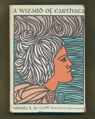 Le Guin, Ursula (FA) A Wizard of Earthsea (1968, First Edition, 2nd Printing, HC) Ex-Library EB25