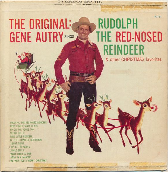 Gene Autry – Rudolph The Red-Nosed Reindeer (G, 1962, LP, Grand Prix Series – KX-11)