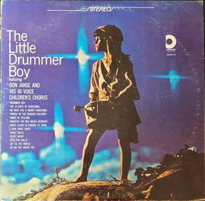 Don Janse And His 60 Voice Children's Chorus – The Little Drummer Boy (G, 1968, LP, Design Records – DLPX-13)