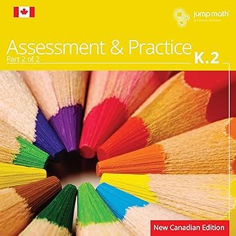 JUMP Math K1 &amp; K2 (2 Books, New Canadian Edition)