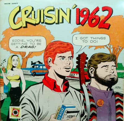 Various – Cruisin' 1962 (VG, LP, Increase Records – INCM 2007 / GRT – RCC 61824)