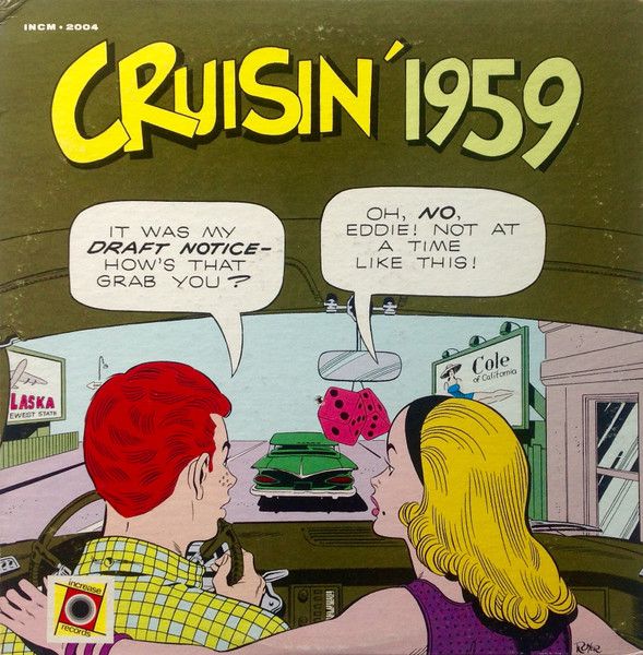 Various – Cruisin' 1959 (G+, LP, Increase Records – INCM 2004)