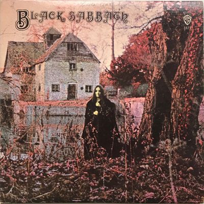 Black Sabbath – Black Sabbath Self-titled (G+, 1970, LP, Green Label, 1st Canadian Pressing, Warner Bros. – WS 1871)