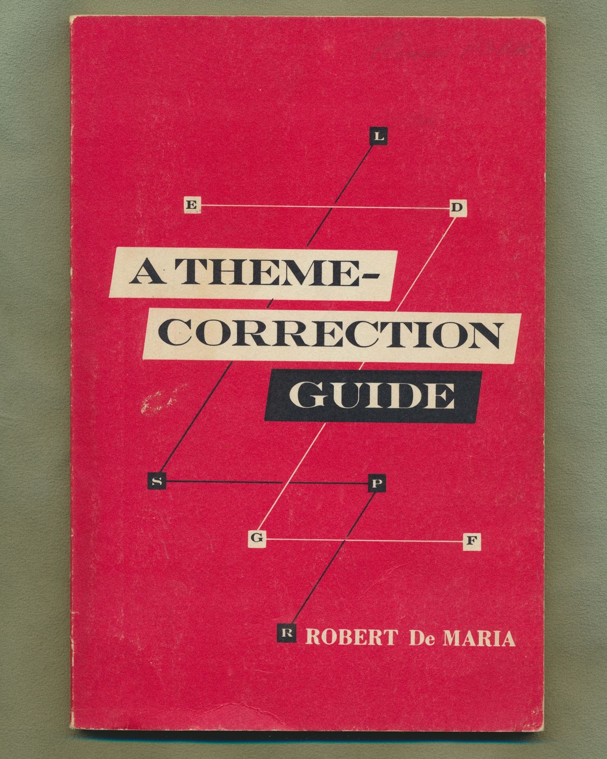 De Maria, Robert (808) A Theme-Correction Guide (1961, Holt, Rinehart and Winston)