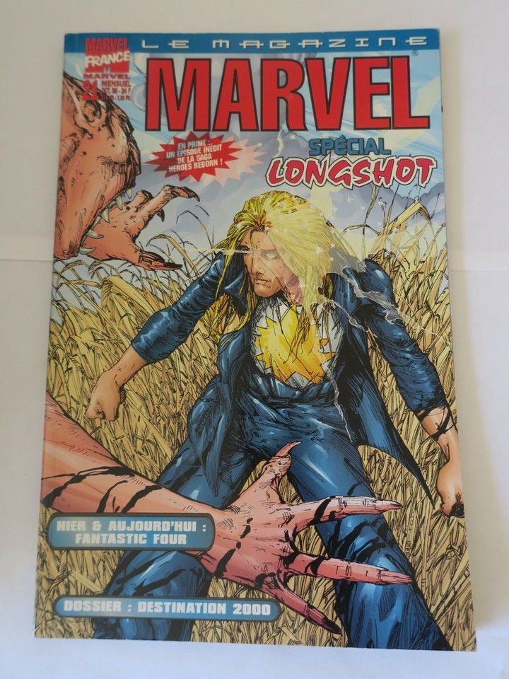 Marvel Le Magazine #21 Special Longshot (October 1998) (French)