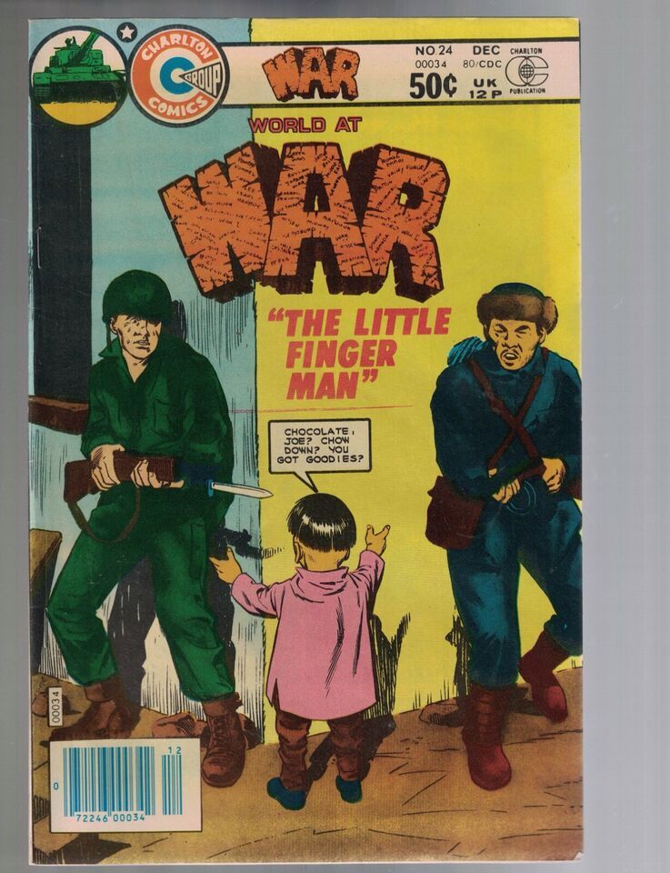 World at War #24 Charlton Comics 1980