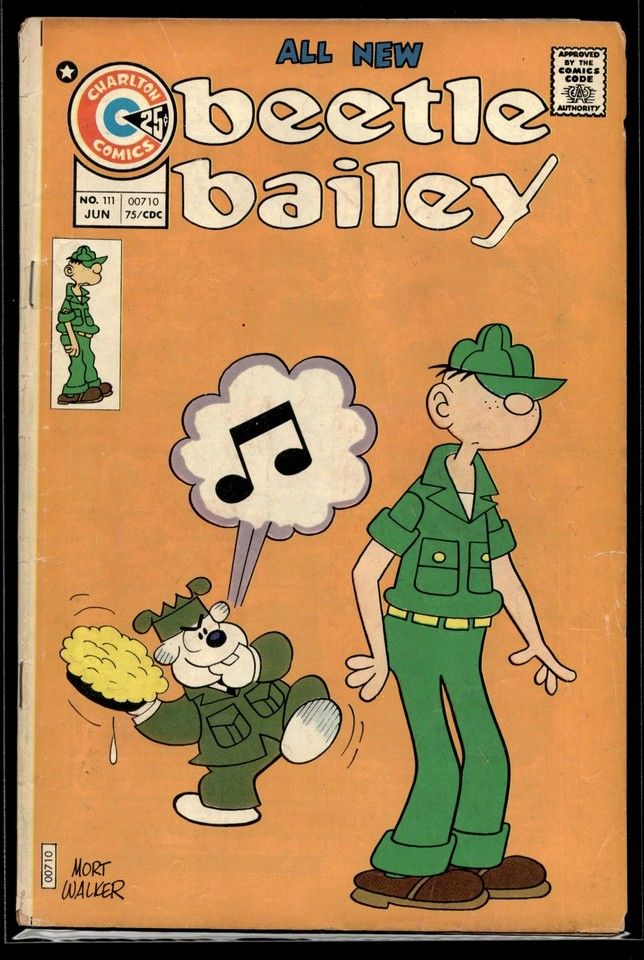 Beetle Bailey #111 Charlton Comics 1975
