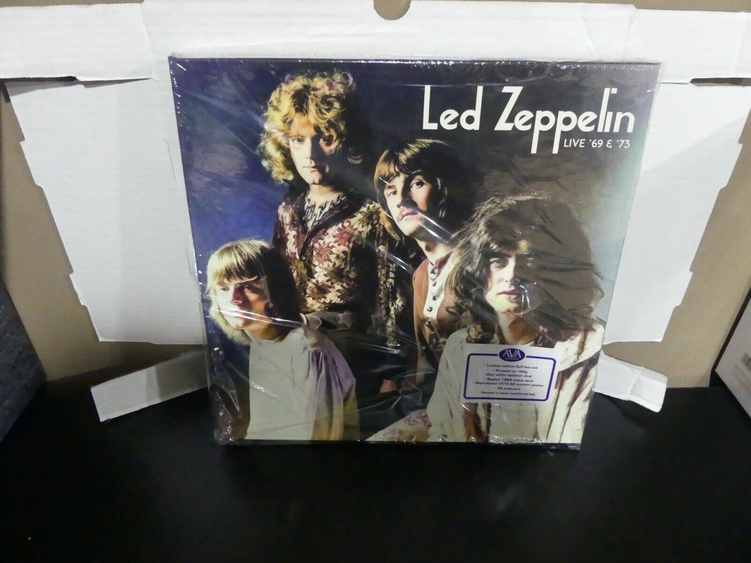 Led Zeppelin - Live '69 &amp; '73 (New Limited Edition Hand Numbered (0264) Deluxe 4 LP Box Set)