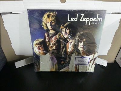 Led Zeppelin - Live '69 &amp; '73 (New Limited Edition Hand Numbered (0264) Deluxe 4 LP Box Set)