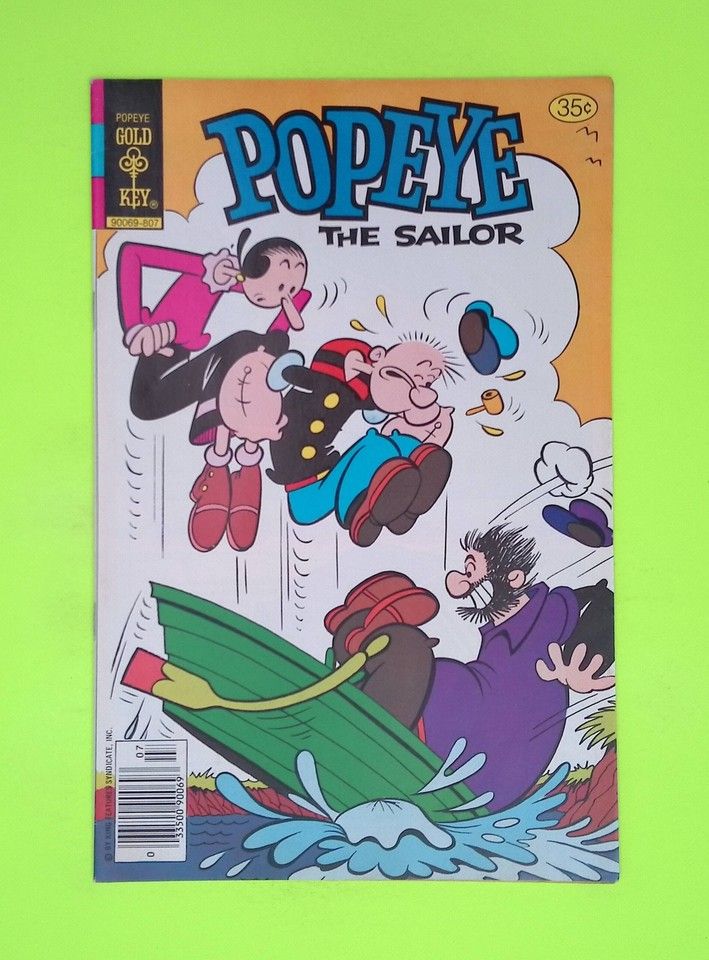Popeye #140 Gold Key July 1978