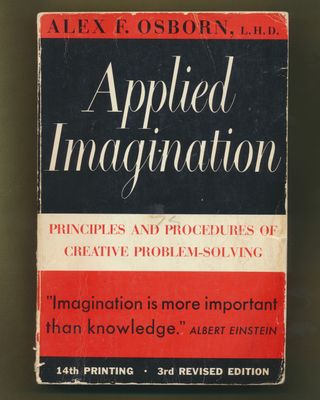 Osborn, Alex F. (155.33) Applied Imagination (1963, 3rd Revised Edition, 14th Printing) EB25