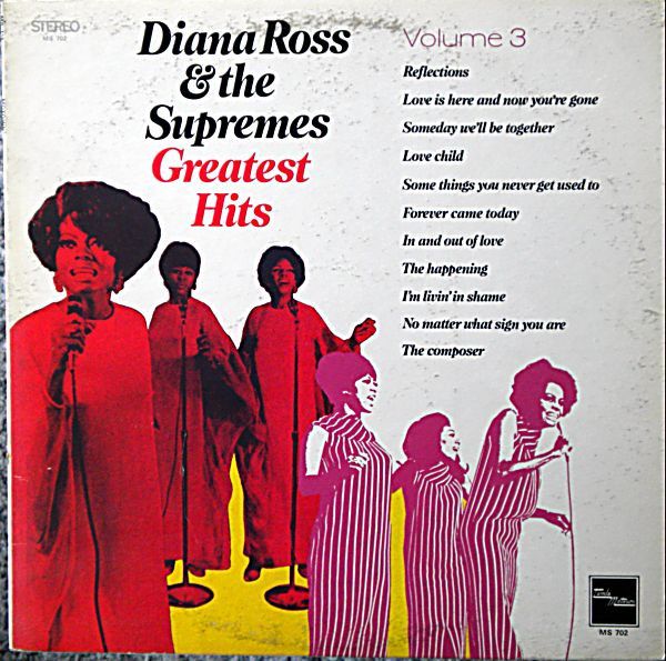 Diana Ross &amp; The Supremes – Greatest Hits Volume 3 (VG, 1969, LP, Tamla Motown – MS 702)