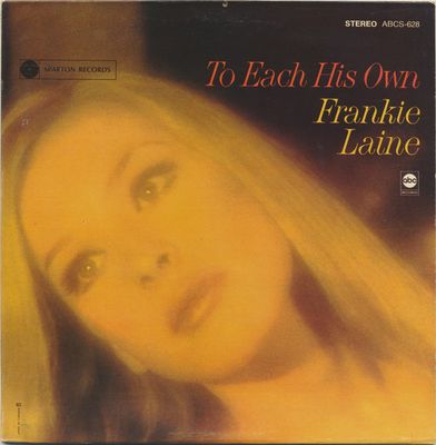 Frankie Laine – To Each His Own (VG, 1968, LP, Sparton – ABCS-628)