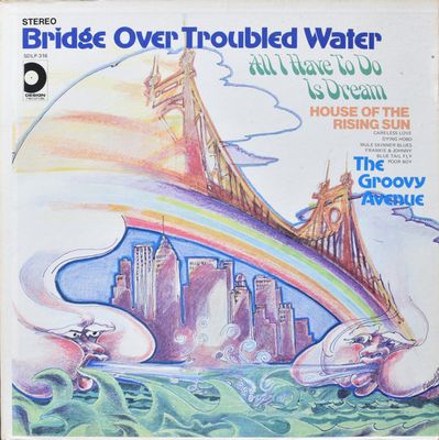 The Groovy Avenue – Bridge Over Troubled Water (VG, LP, Design Records – SDLP-316)