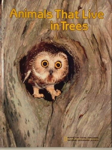 National Geographic Books for Young Explorers: Animals That Live In Trees (1986, HC)
