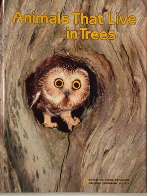 National Geographic Books for Young Explorers: Animals That Live In Trees (1986, HC)