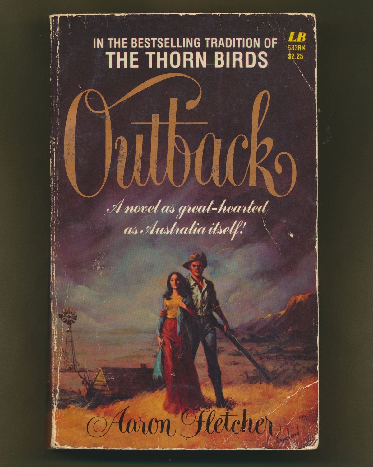 Fletcher, Aaron (HF) Outback Saga #1 Outback (1978, Leisure, PB)