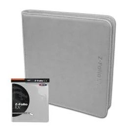 BCW Z-Folio 12 Pocket Binder White