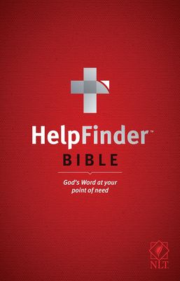 Tyndale HelpFinder Bible NLT (Red Letter, Softcover, New)