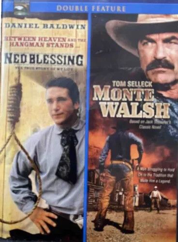Double Feature: Ned Blessing (1992) Daniel Baldwin / Monte Walsh (2003) Tomsellek (DVD)